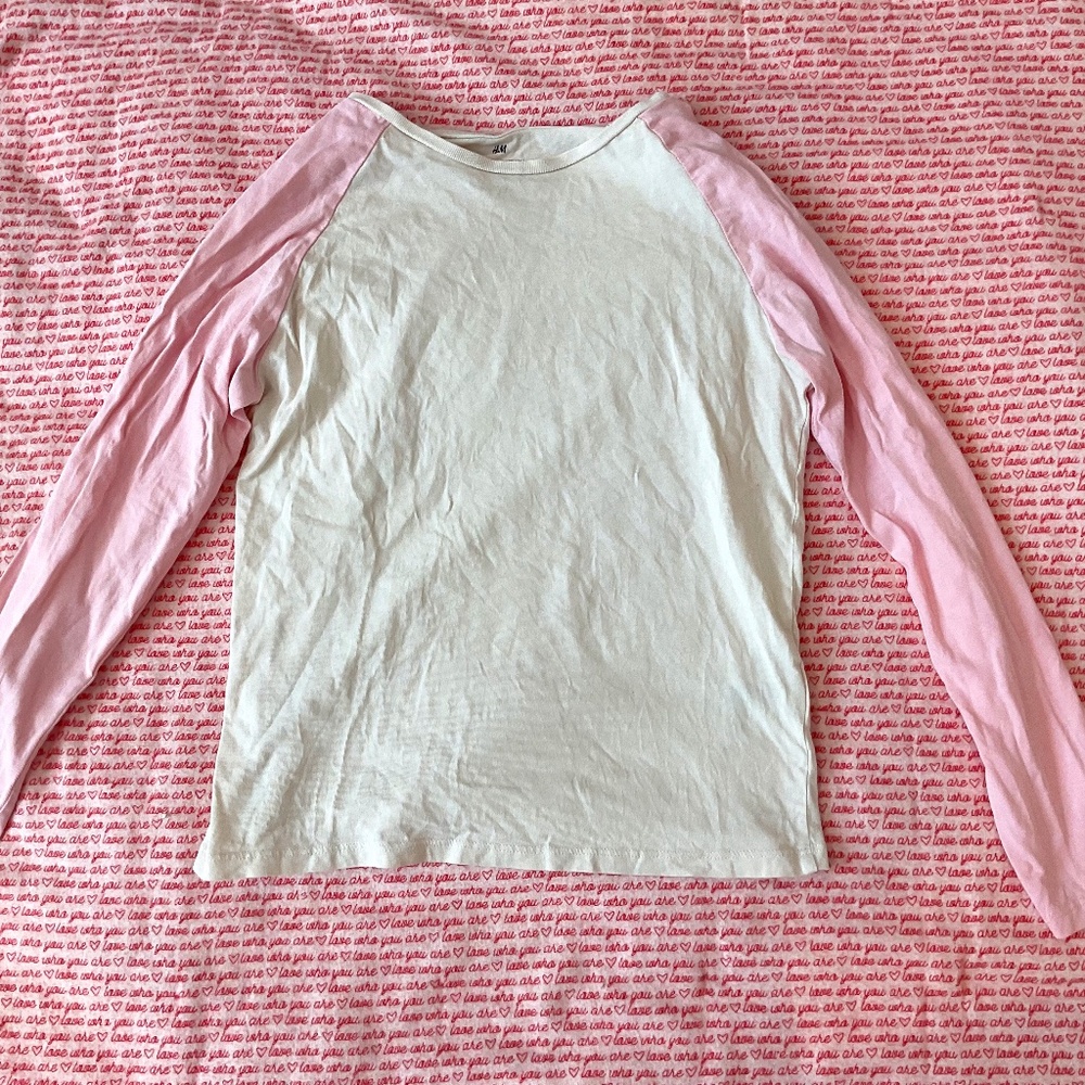 H&M kids raglan long sleeve tee